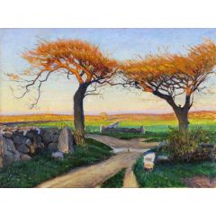 Landscape from Halland Painting Reproduction