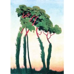 The Last Sunrays Painting Reproduction