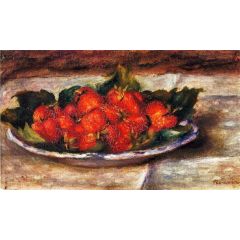 Still Life with Strawberries Painting Reproduction