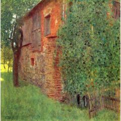 Bauernhaus in Kammer am Attersee Painting Reproduction