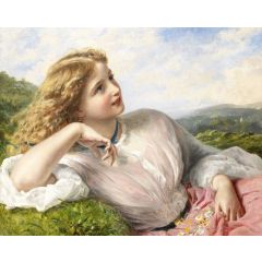 The Song of the Lark Painting Reproduction
