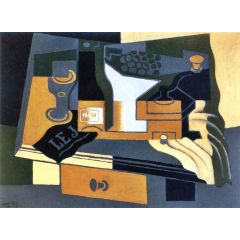 The Coffee Grinder Painting Reproduction