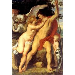 Venus and Adonis Painting Reproduction