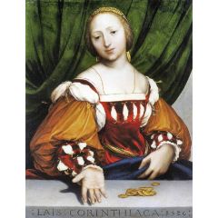 Lais of Corinth Painting Reproduction