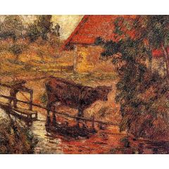 Watering Place Painting Reproduction