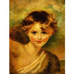 Head of a Boy Painting Reproduction