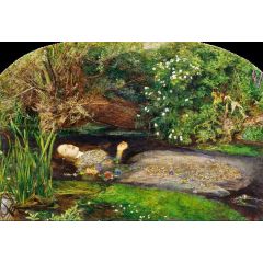 Ophelia Painting Reproduction