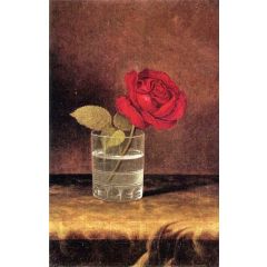 A Red Rose Painting Reproduction