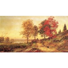 Greenwood Lake Painting Reproduction