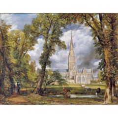 Salisbury Cathedral from the Bishop’s Grounds Painting Reproduction