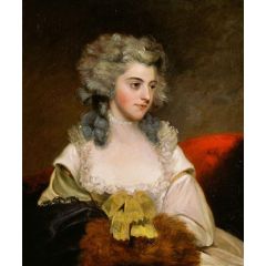 Susanna Edith, Lady Rowley Painting Reproduction