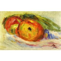 Two Apples Painting Reproduction