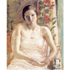 Seated Figure Painting Reproduction