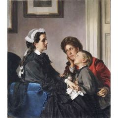 The Governess Painting Reproduction