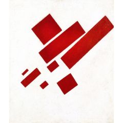 Suprematist Painting. Eight Red Rectangles Painting Reproduction