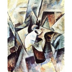 Cubist Still Life Painting Reproduction