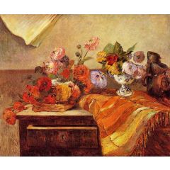 Pots and Bouquets Painting Reproduction