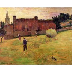 Haymaking Painting Reproduction