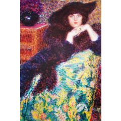 Violette Painting Reproduction