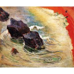 The Wave Painting Reproduction