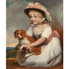 Sophy Elizabeth Burney Painting Reproduction