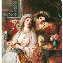 Oriental Pastime Painting Reproduction