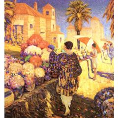 A California Ideal(also known as Ideal California Day) Painting Reproduction