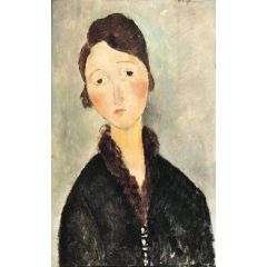 Portrait of a Girl Painting Reproduction