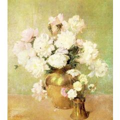 Peonies Painting Reproduction