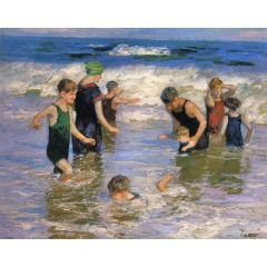 The Bathers Painting Reproduction