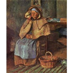 La Mere Gaspard Painting Reproduction