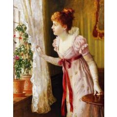Waiting(also known as Expectations) Painting Reproduction