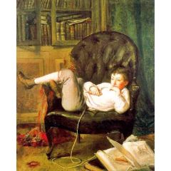 The Artist’s Son Painting Reproduction
