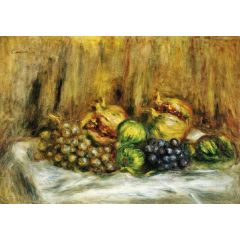 Still Life with Grapes Painting Reproduction