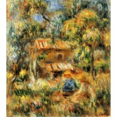 Cagnes Landscape Painting Reproduction
