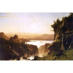 Island Lake, Wind River Range, Wyoming Painting Reproduction