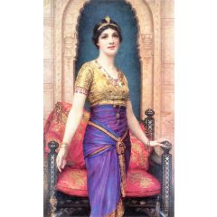 An Egyptian Beauty Painting Reproduction