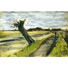 Pollard Willow Painting Reproduction