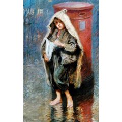 The Post Box Painting Reproduction