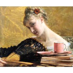 Miss Thackeray’s Elizabeth Painting Reproduction