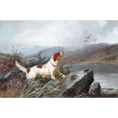 Sport in the Highlands Painting Reproduction