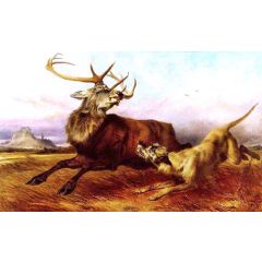 The Chase Painting Reproduction