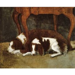 The Hunter Dogs Painting Reproduction