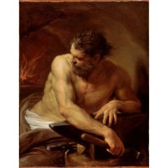 Vulcan at his Forge (Large Version) Painting Reproduction