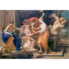 The Marriage of Cupid and Psyche Painting Reproduction
