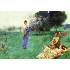 Fleur de Luce Painting Reproduction
