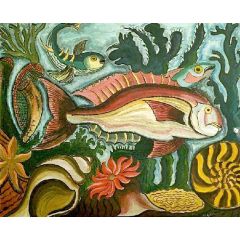 Aquarium Painting Reproduction