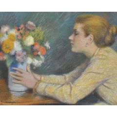 The Bouquet Painting Reproduction