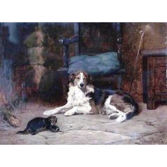 Rest and Play Painting Reproduction