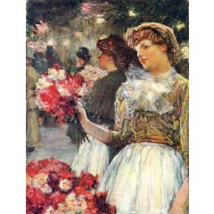 Peonies Painting Reproduction